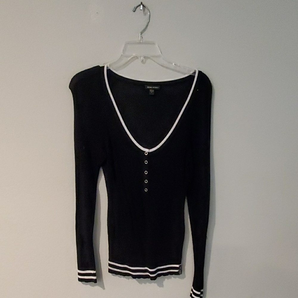 Black sweater top